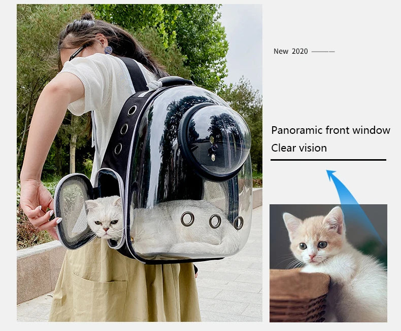 Breathable Cat & Dog Travel Backpack