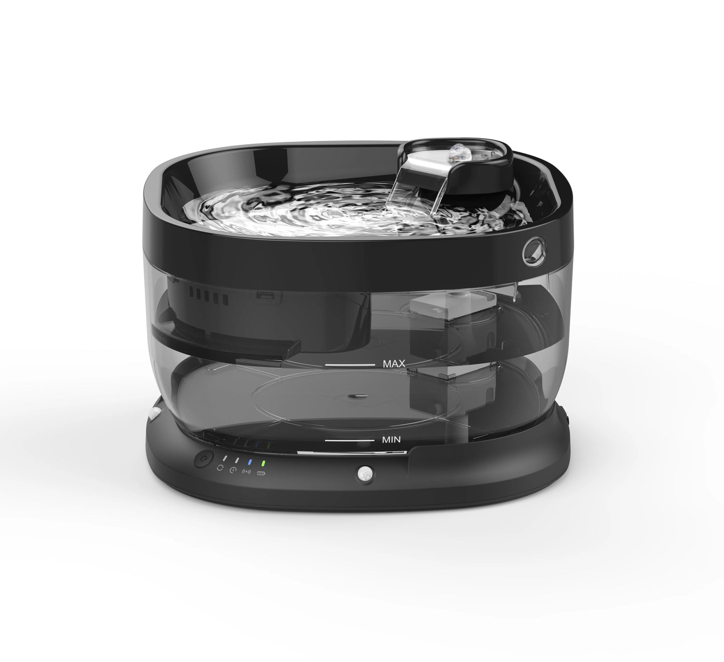 Wireless Smart Pet Water Fountain – Motion Sensor