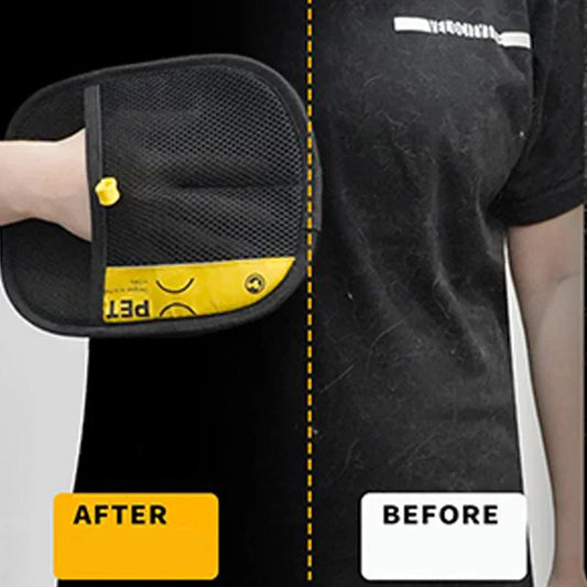 Double-Sided Pet Grooming Gloves