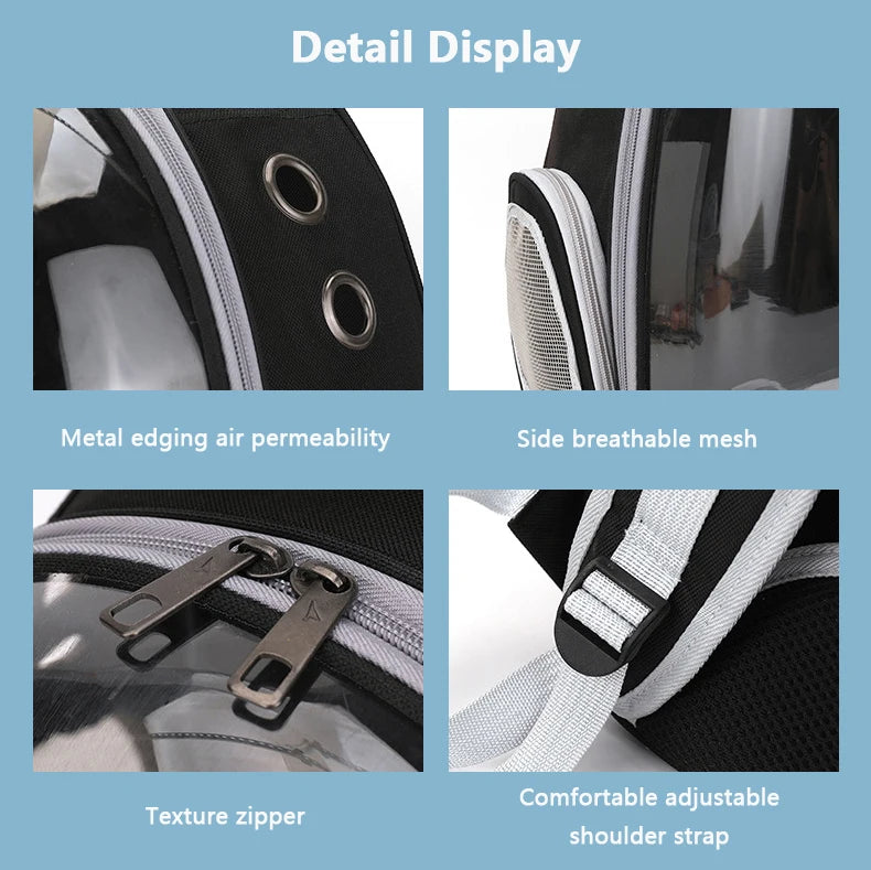 Breathable Cat & Dog Travel Backpack